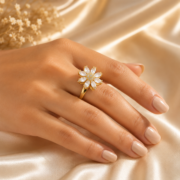 Luxury Star Spin Ring