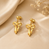 Infinity Gold Drop Earrings