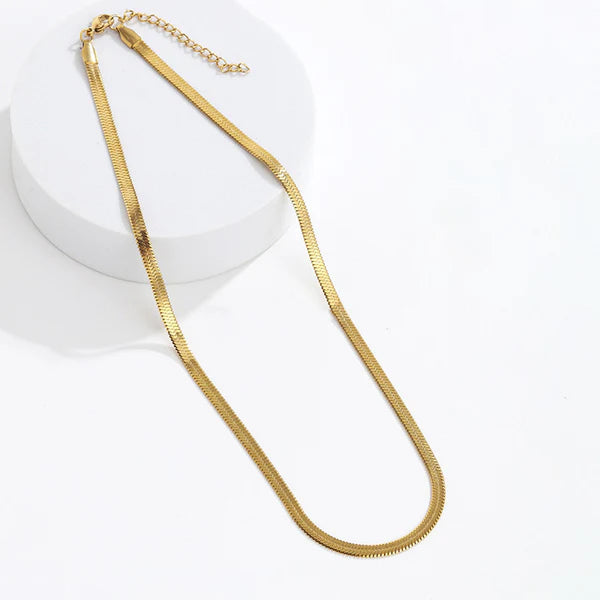 Modern Gold Snake Chain