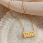 Load image into Gallery viewer, Gold Plated 11:11 Wish Pendant