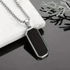 Urban Silver Black Pendant