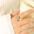 Gold Clover Rotatable Ring