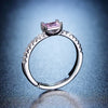 Pink Stone Adjustable Ring