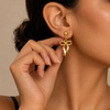 Infinity Gold Drop Earrings