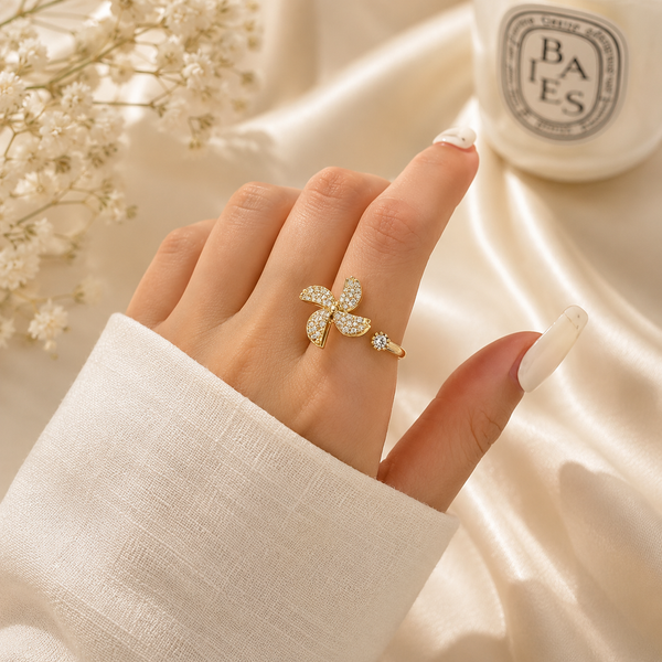 Infinity Gold Ring