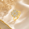 Signature Clover Spin Ring