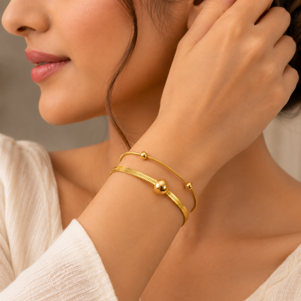 Premium Gold Chain Bracelet