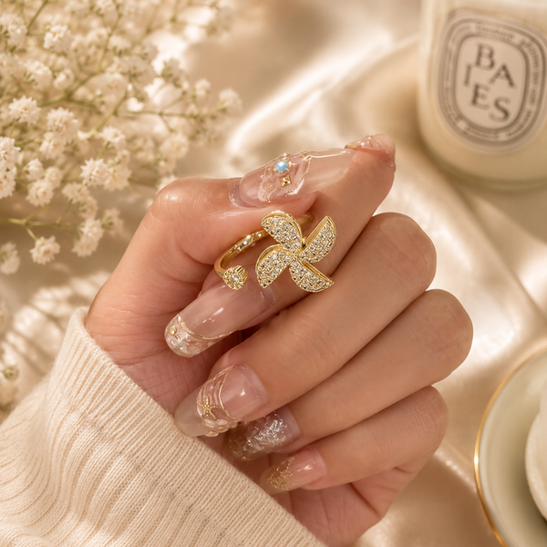 Infinity Gold Ring