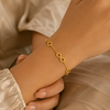Infinity Wrap Gold Bracelet