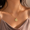Elegant Clover Charm Necklace