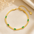 Premium Emerald Gold Bracelet