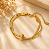 Premium Gold Chain Bracelet