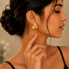Modern Triangle Stud Earrings