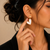 Classic Heart Drop Earrings