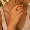 Premium Clover Gold Ring