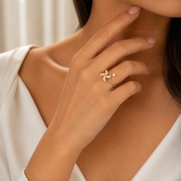 Infinity Gold Ring