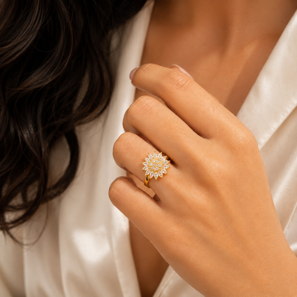 Lucky Star Gold Ring