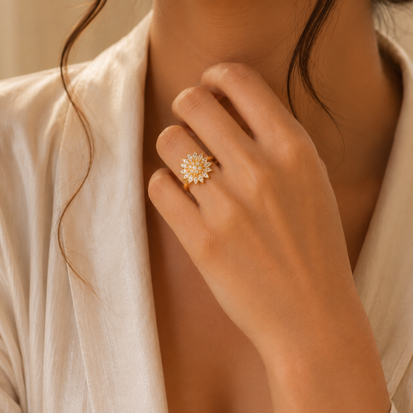 Lucky Star Gold Ring