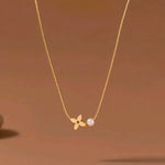 Load image into Gallery viewer, Gold Plated Anti-Tarnish Floral Pendant
