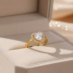 Load image into Gallery viewer, Gold Plated Heart Ring
