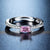 Pink Stone Adjustable Ring