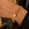 Liquid Gold Mesh Cuff