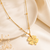 Elegant Clover Charm Necklace