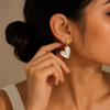 Classic Heart Drop Earrings